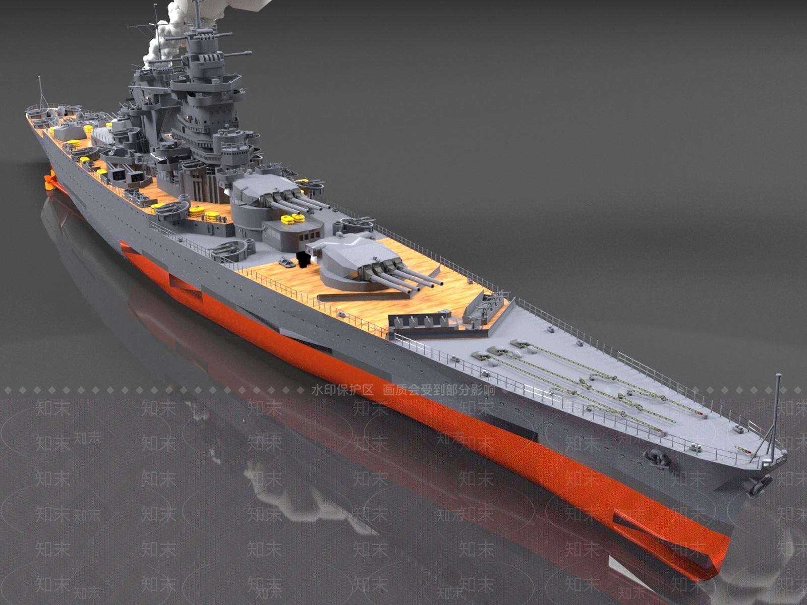 现代战舰3D模型下载【ID:1156494812】