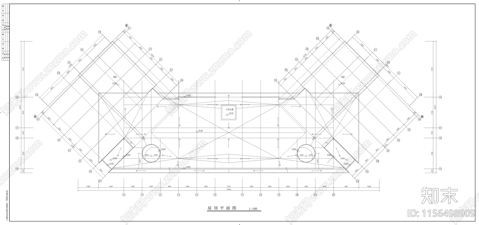 消防教学学校cad施工图下载【ID:1156498909】