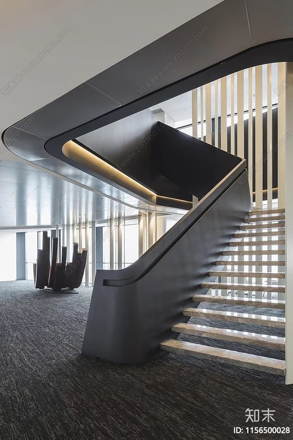 悬挑楼梯踏步大样图施工图下载【ID:1156500028】