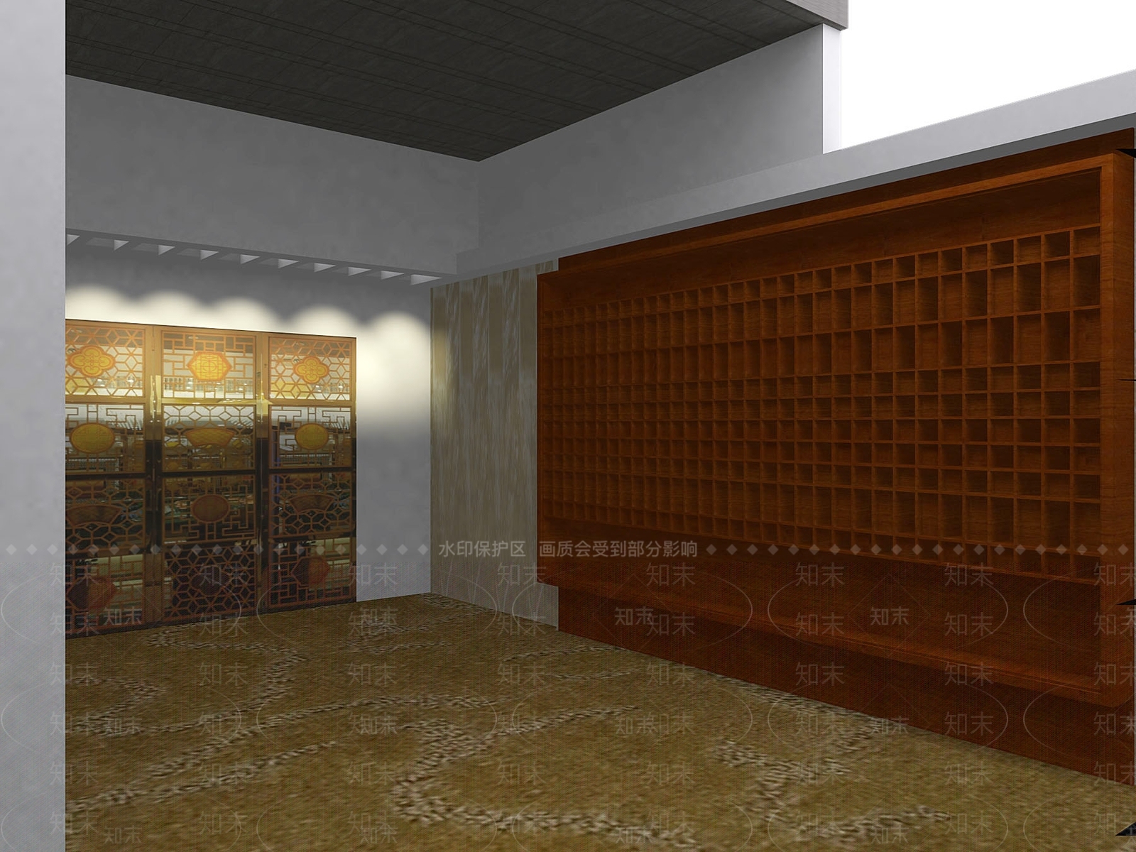 新中式家居专卖店3D模型下载【ID:1156535878】