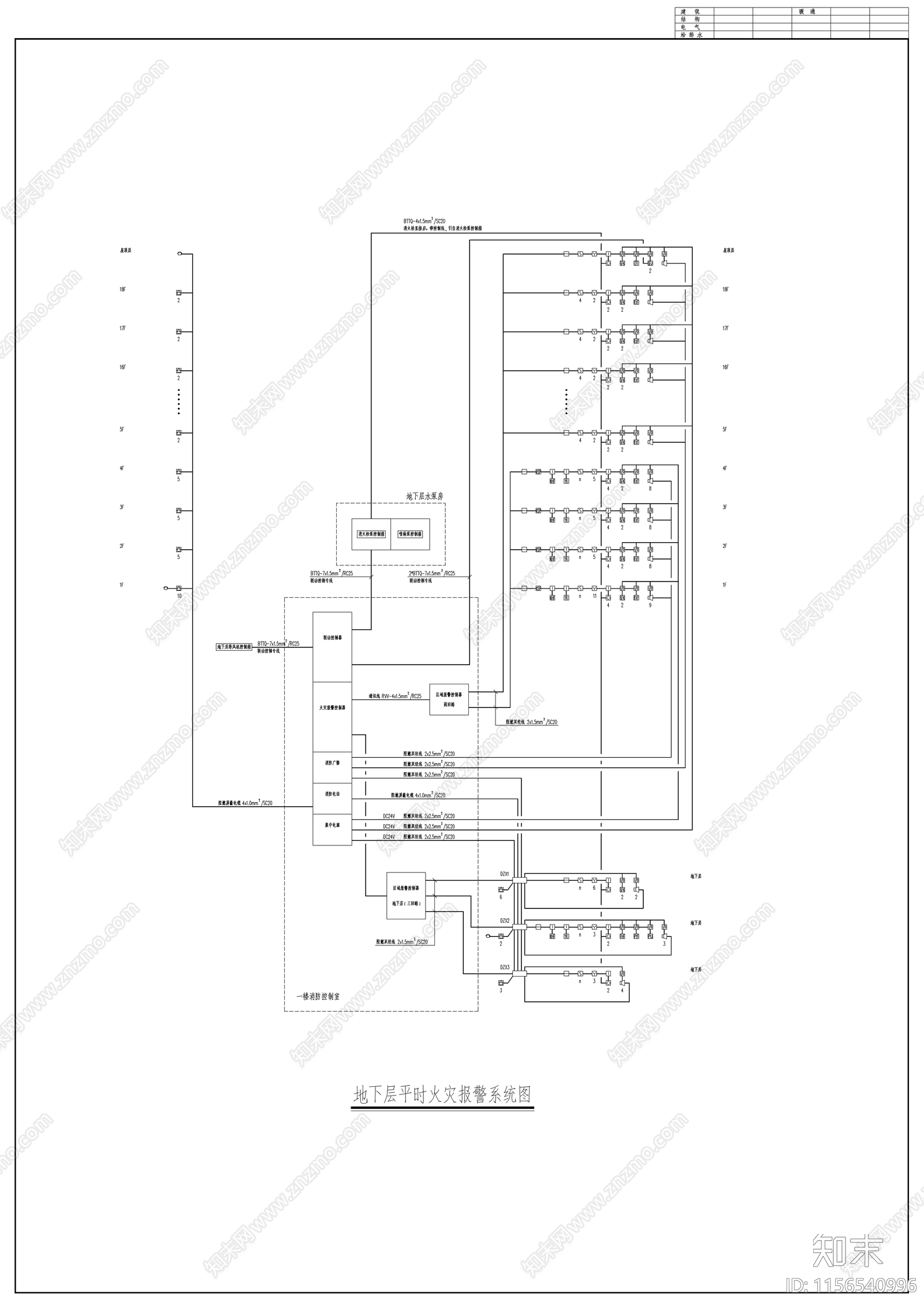 某商业用房配电系统全套设计图施工图下载【ID:1156540996】