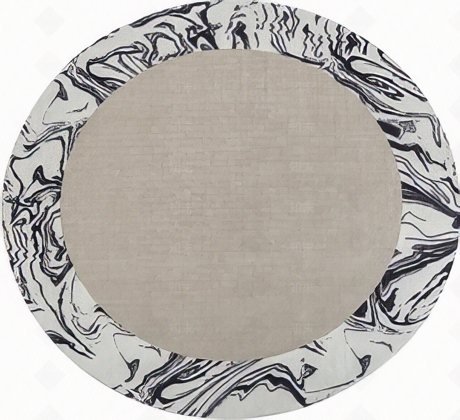 轻法式羊毛复古地毯客厅贴图下载【ID:1156550519】