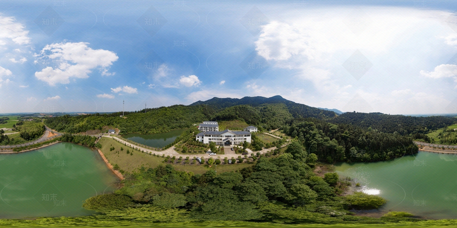 乡村田野户外风景全景HDR贴图下载【ID:1156568590】