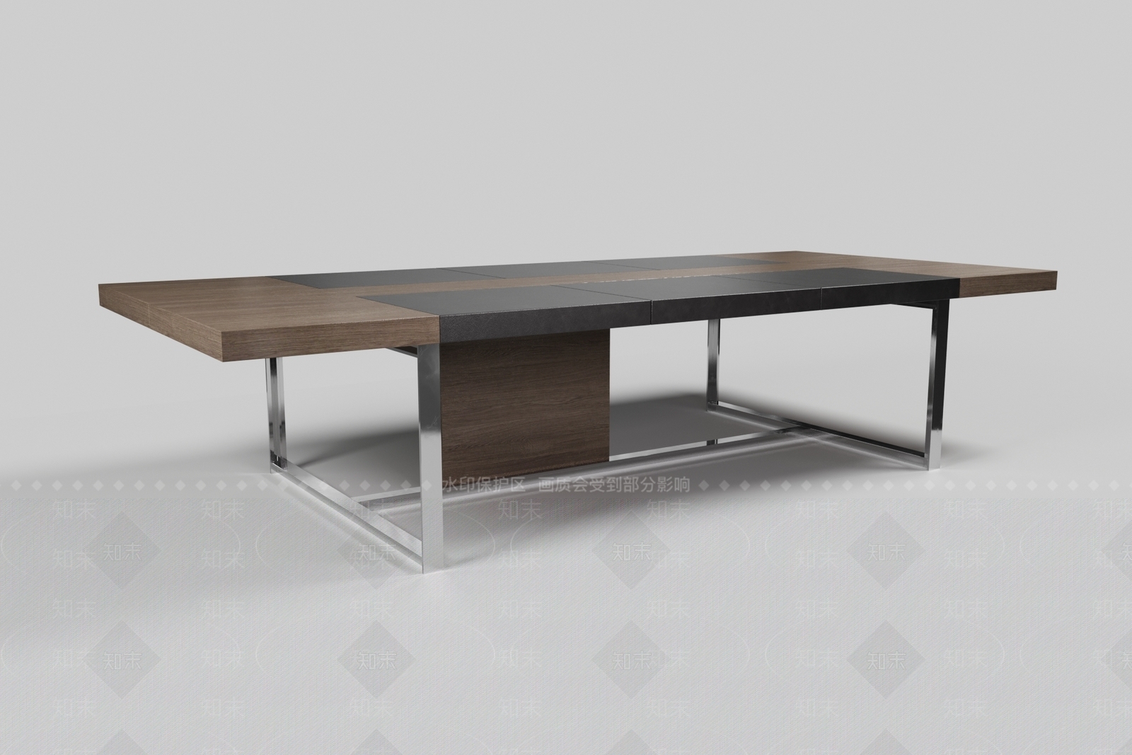 现代会议桌3D模型下载【ID:1156588719】