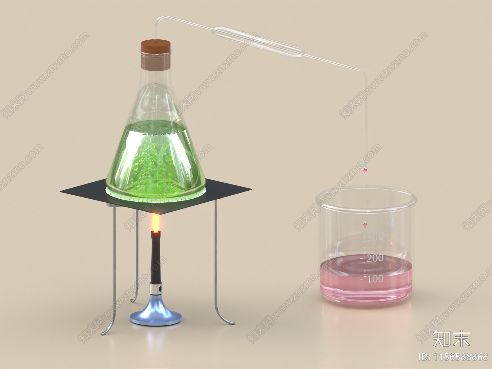 实验器材3D模型下载【ID:1156588868】
