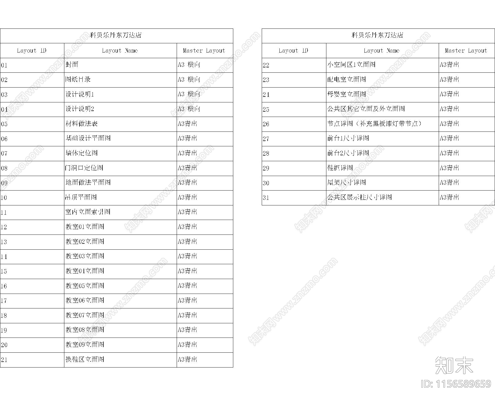 早教中心cad施工图下载【ID:1156589659】