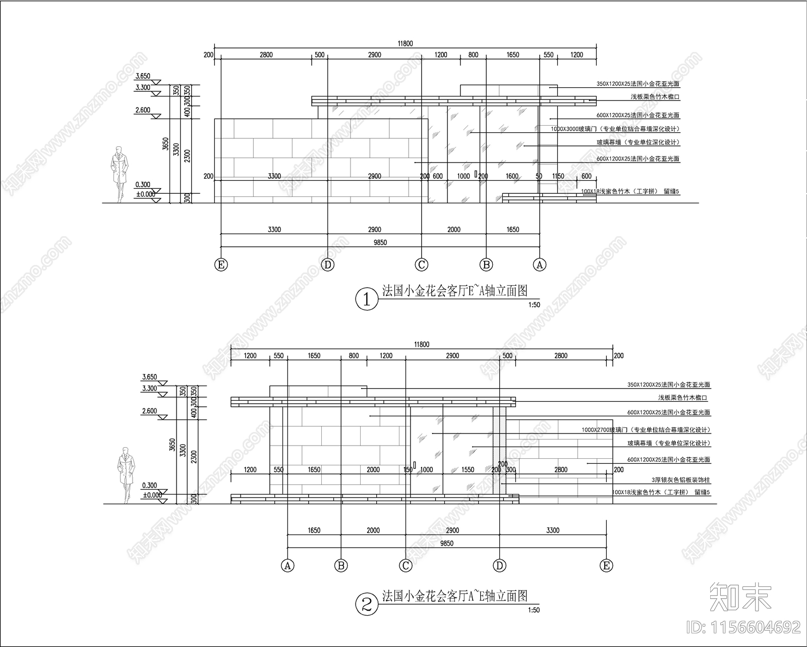 室外法国小金花会客厅景观详图cad施工图下载【ID:1156604692】