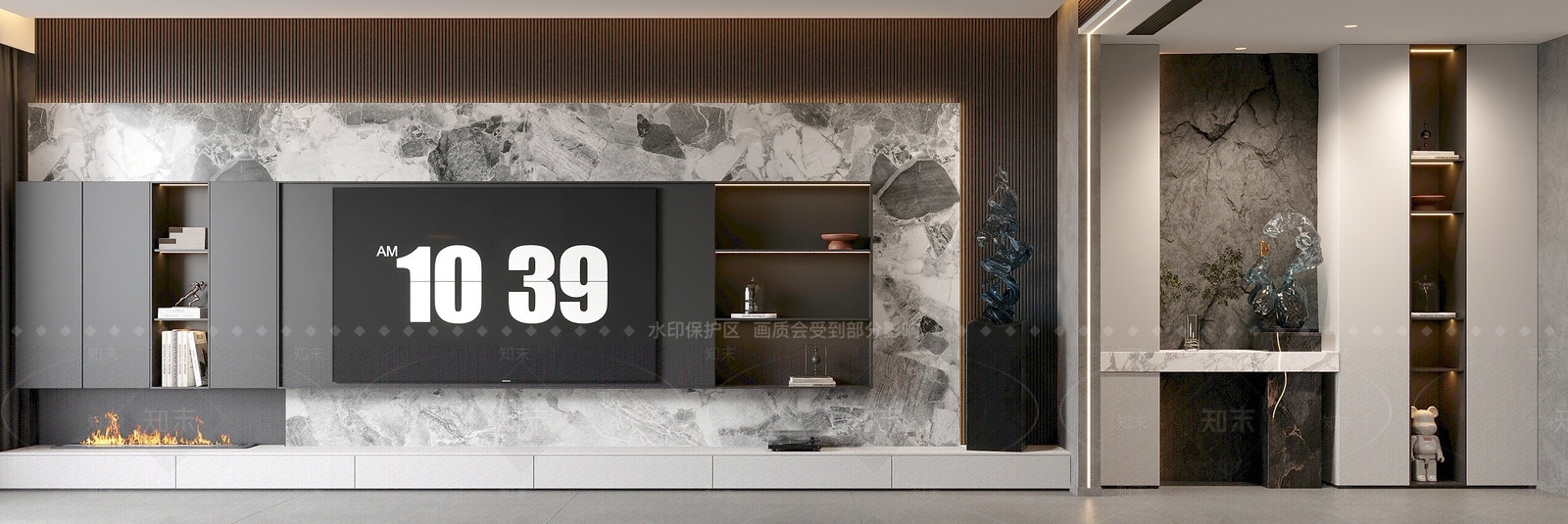 现代茶馆3D模型下载【ID:1214366074】