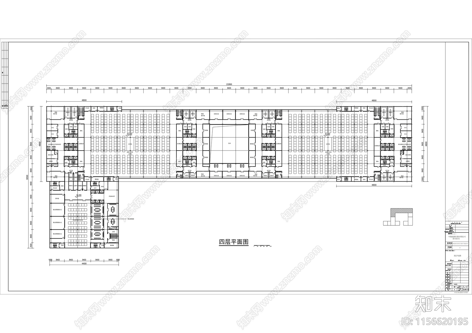 企业超高层办公产业园区建筑设cad施工图下载【ID:1156620195】