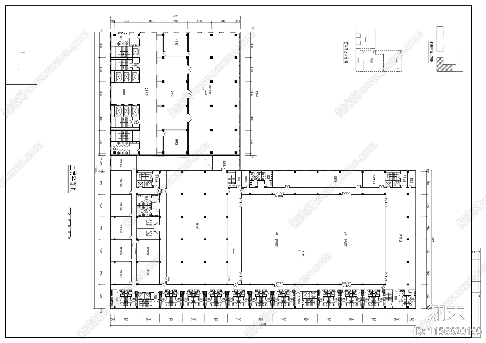 企业超高层办公产业园区建筑设cad施工图下载【ID:1156620195】