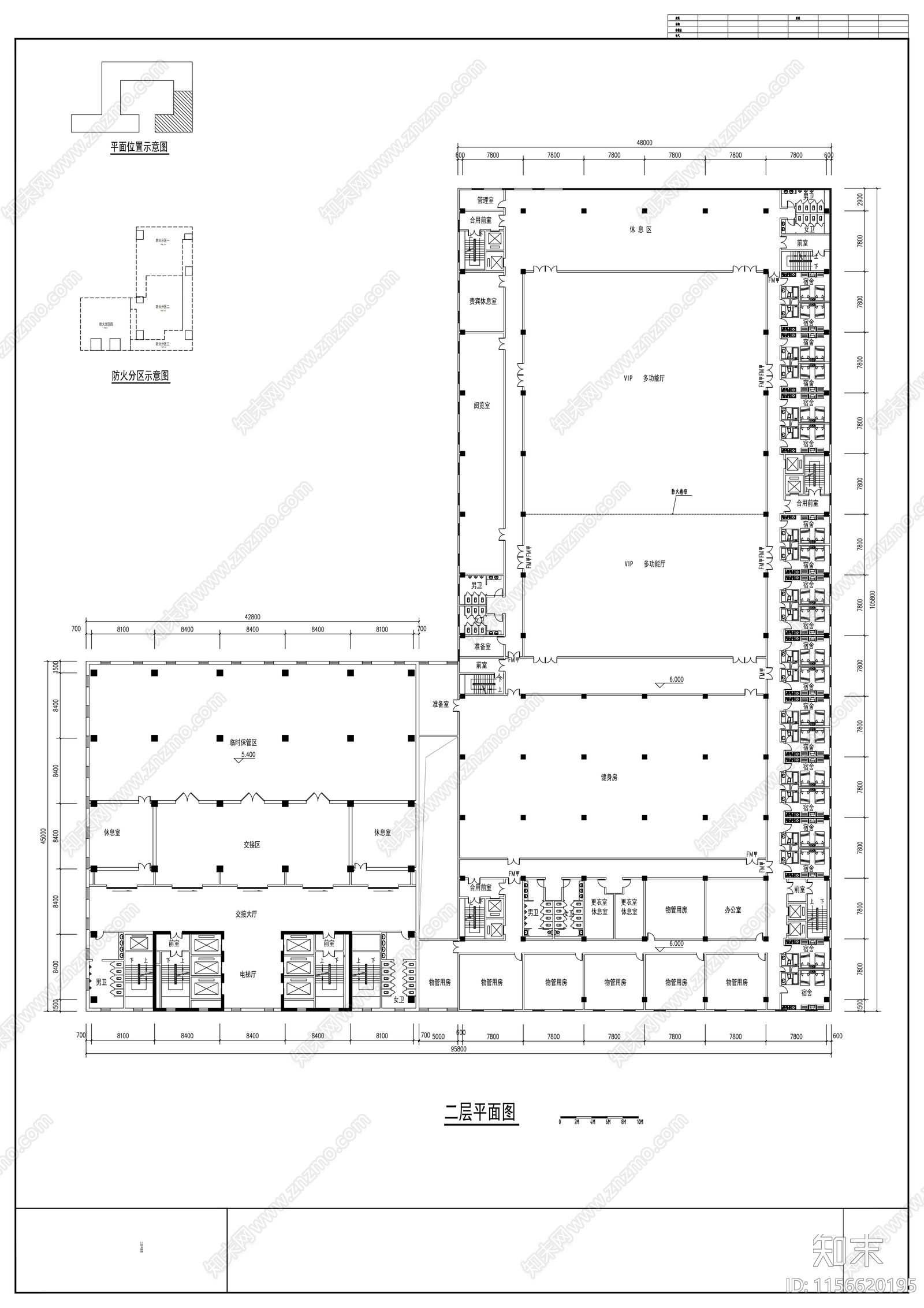 企业超高层办公产业园区建筑设cad施工图下载【ID:1156620195】