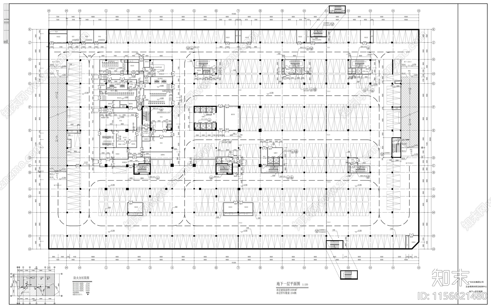 五金模具科研和检测中心一期及配套人防建筑施工套图节能型幕墙cad施工图下载【ID:1156621480】