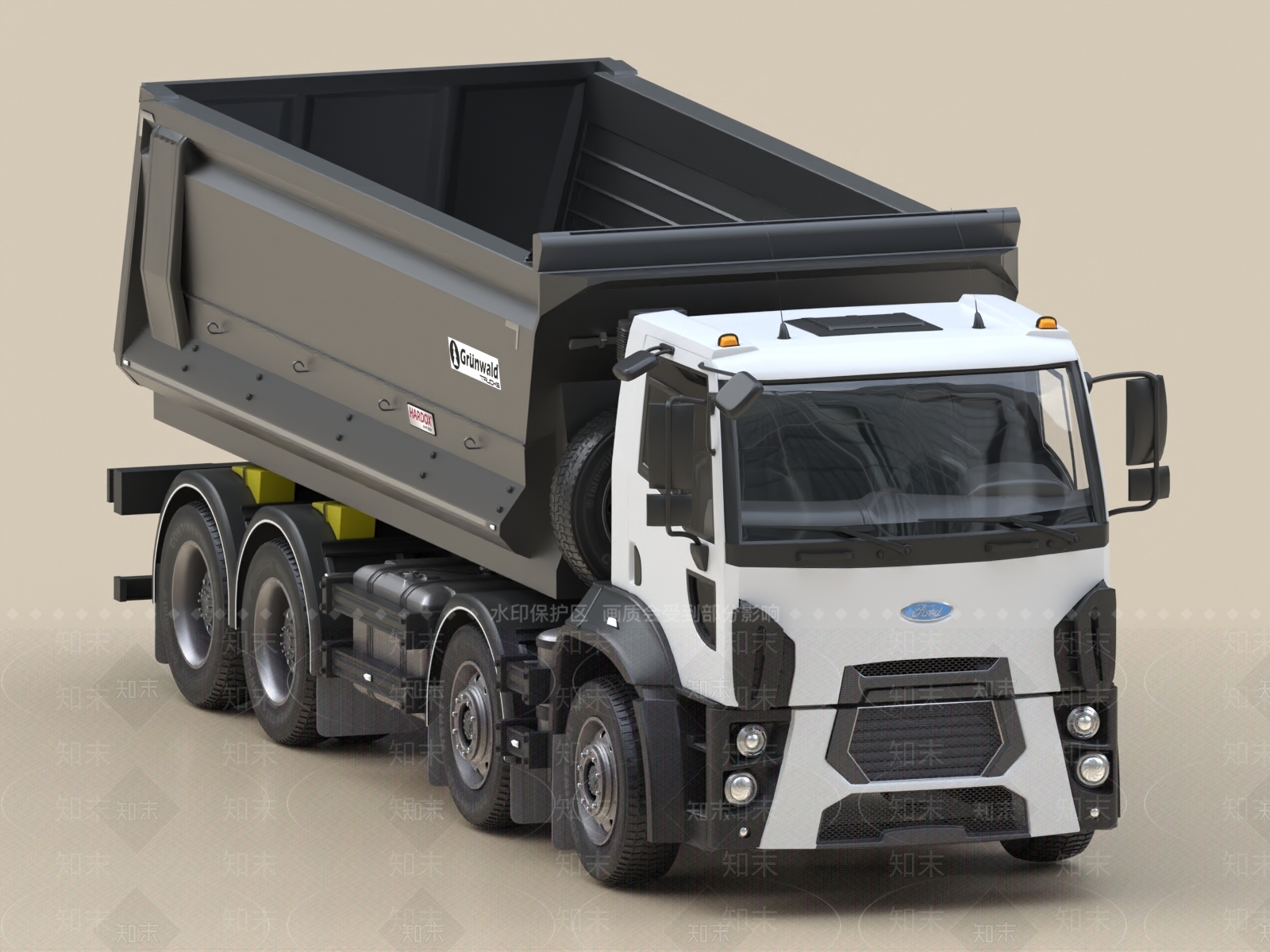 卡车3D模型下载【ID:1156636318】