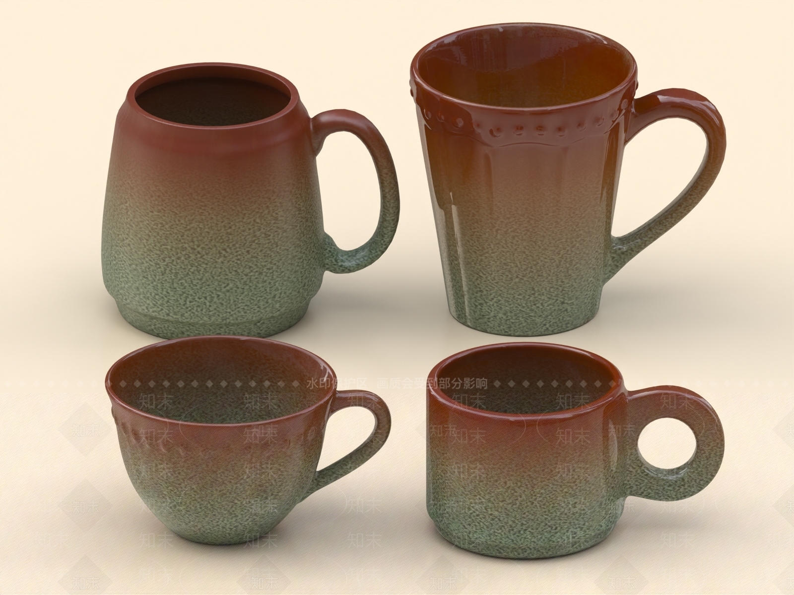 餐具3D模型下载【ID:1156641279】