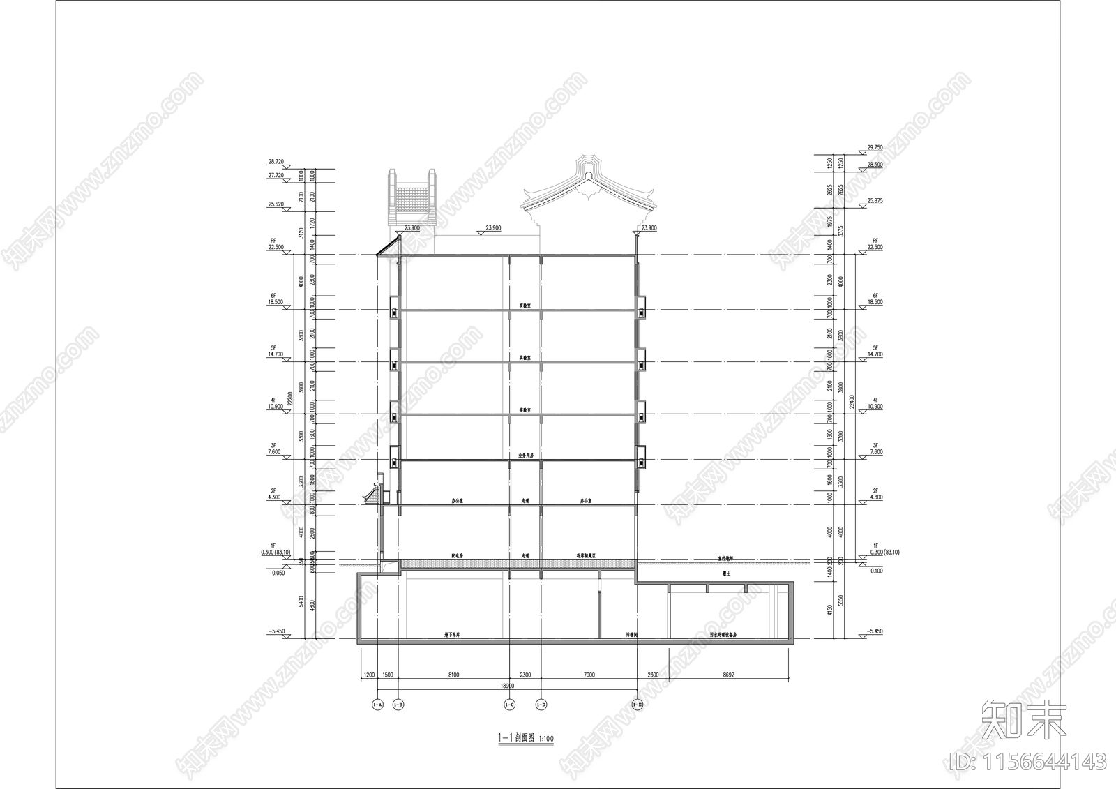 疾病预防控制中心实验cad施工图下载【ID:1156644143】