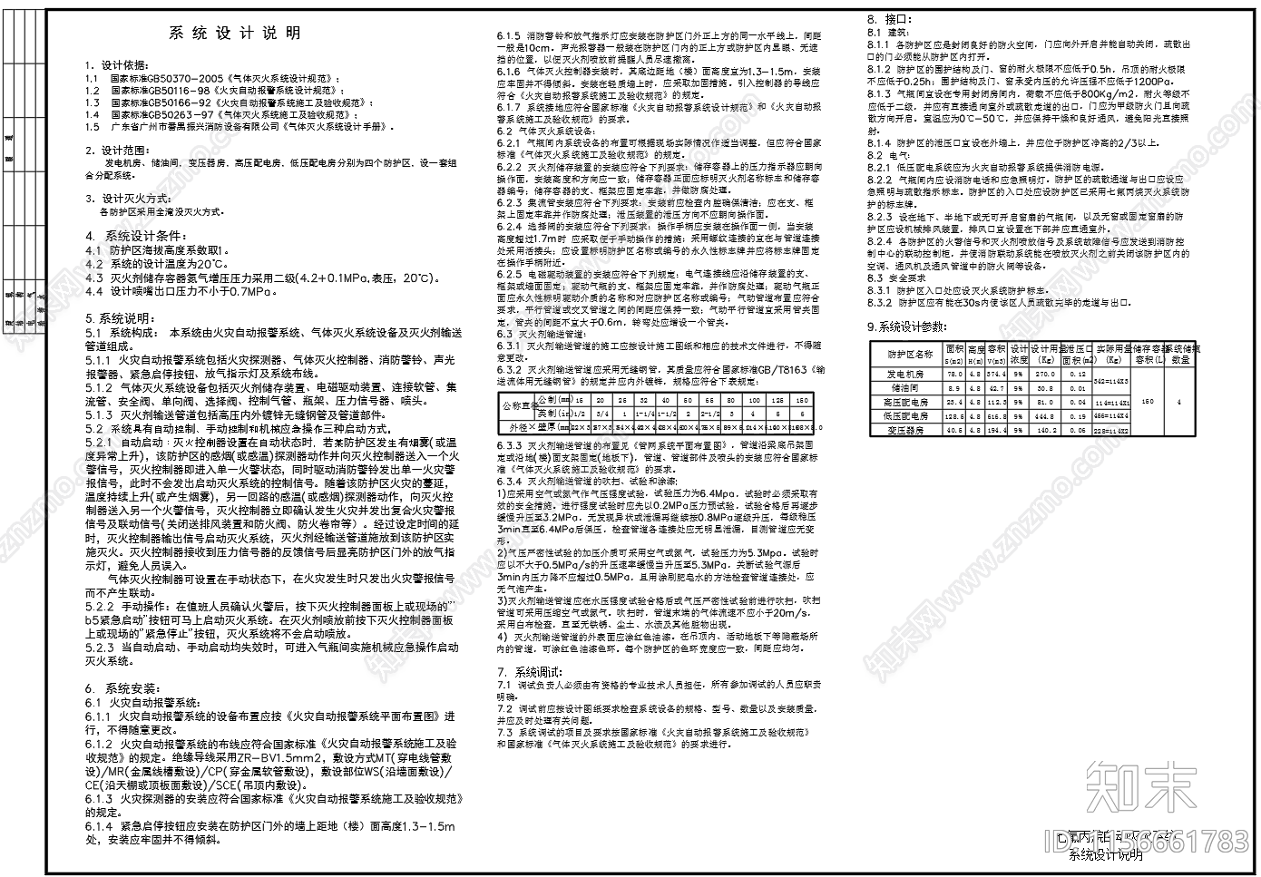 七氟丙烷气体电气灭火系统设计图施工图下载【ID:1156661783】