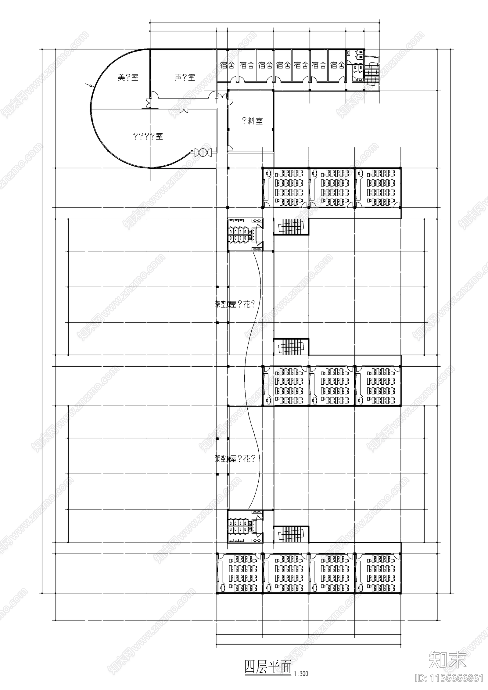 小学教学楼设计图纸施工图下载【ID:1156666861】