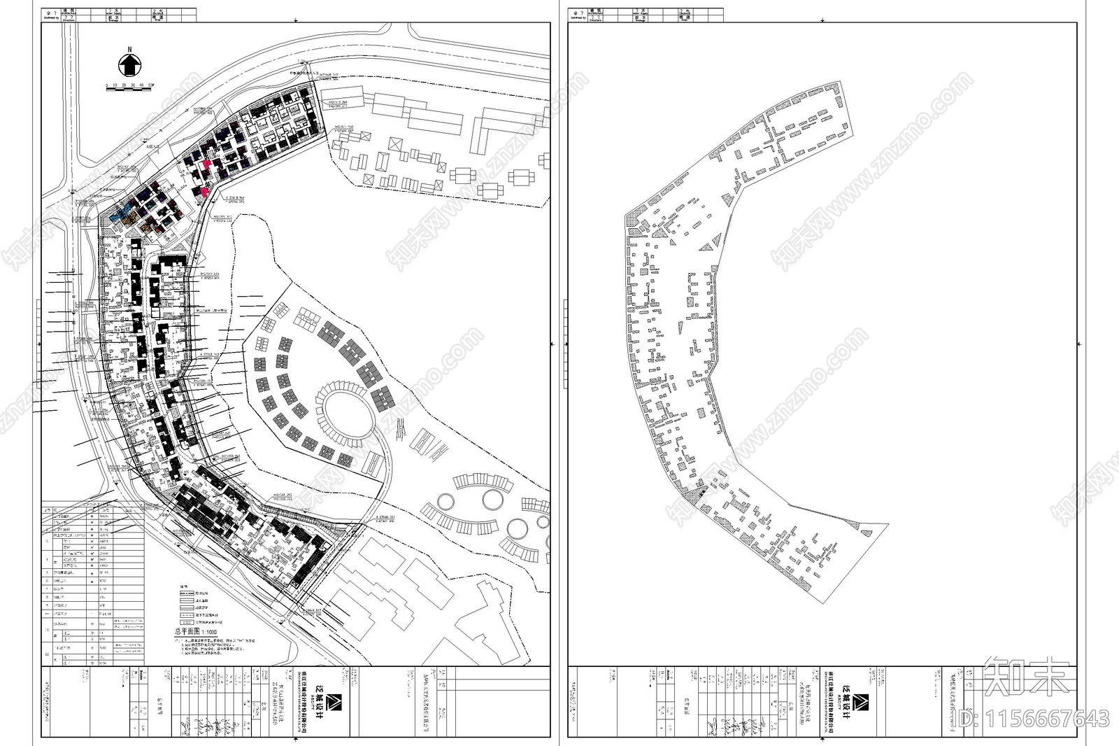 商业街景观建筑施工图下载【ID:1156667643】