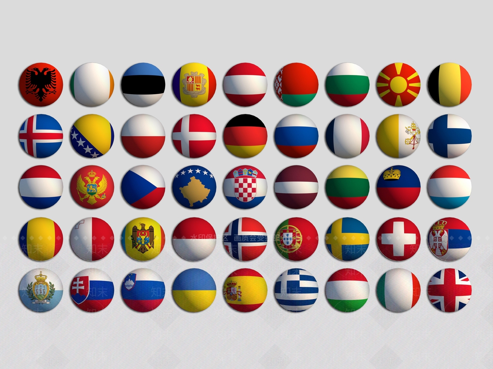 国旗3D模型下载【ID:1156668390】