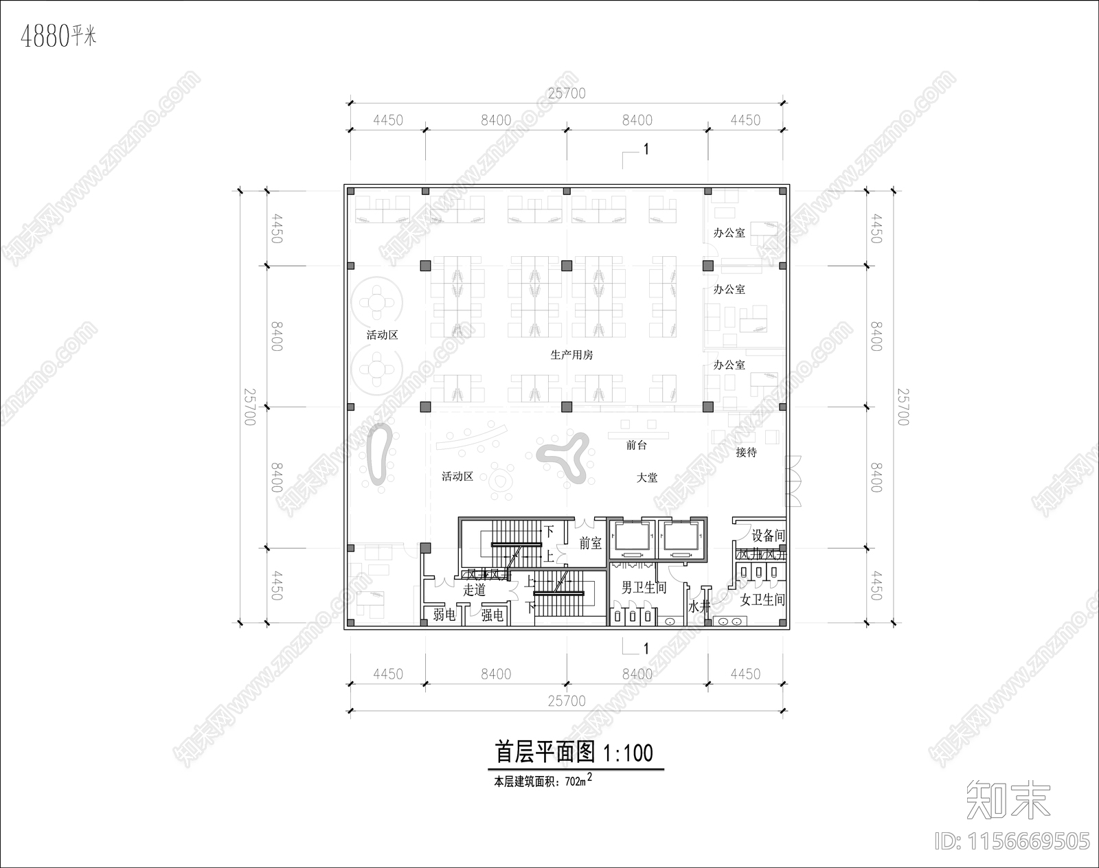 工装平面图CAD图纸