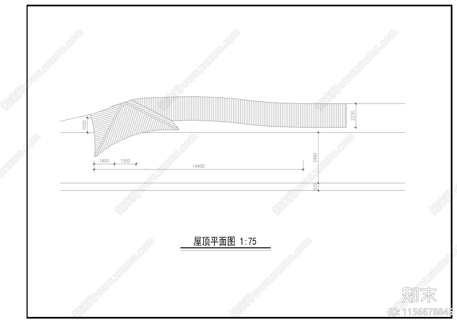 廊架cad施工图下载【ID:1156678845】