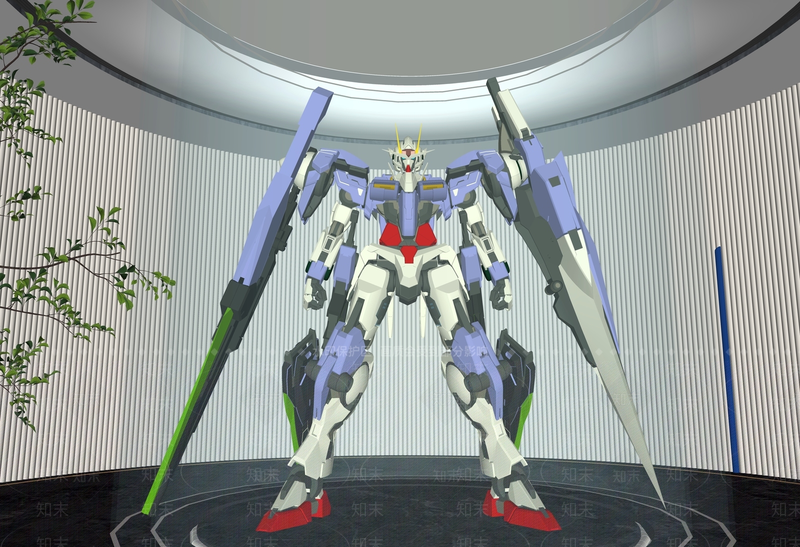现代高达机器人SU模型下载【ID:1156728307】