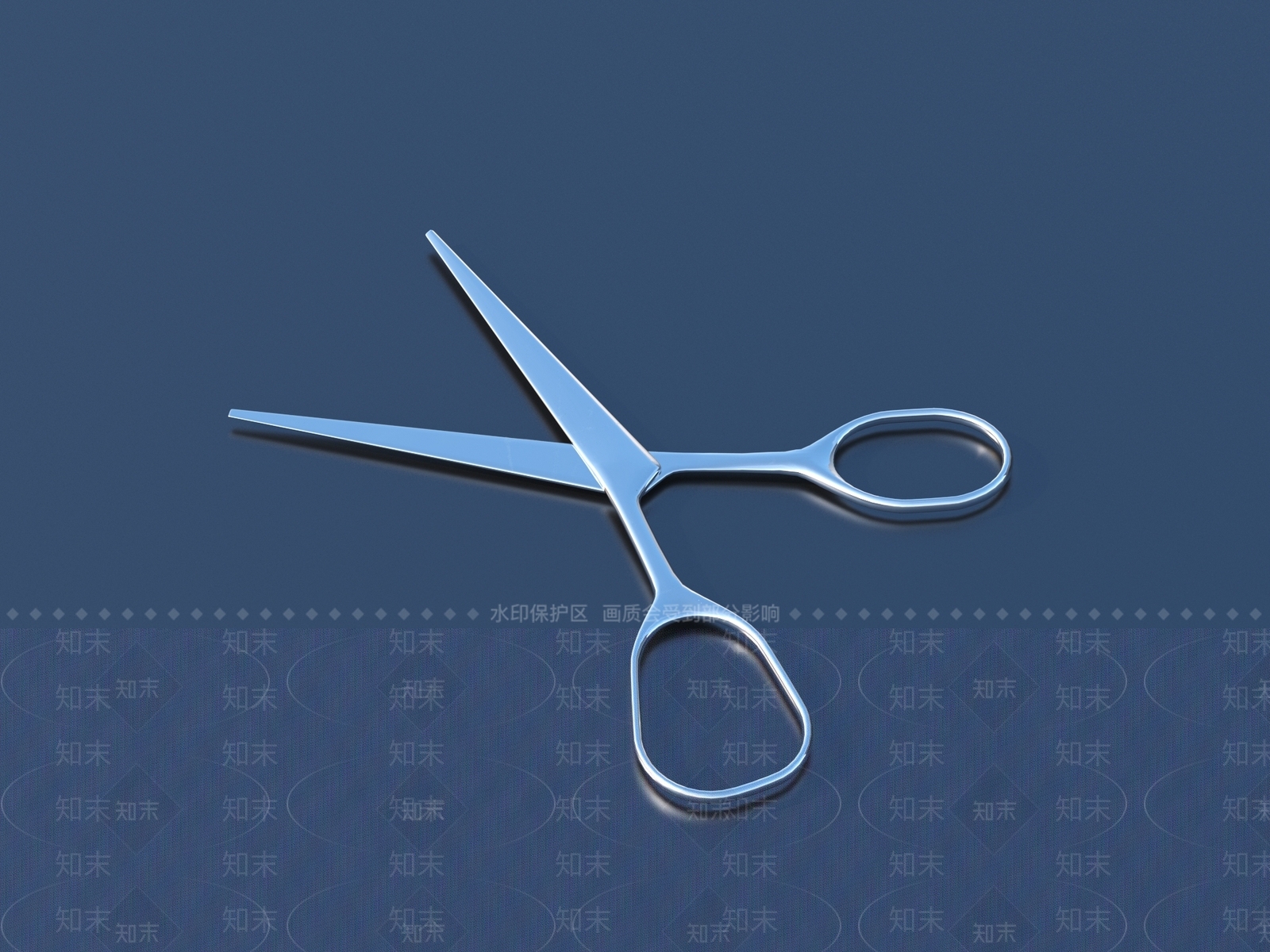 剪刀3D模型下载【ID:1156734112】