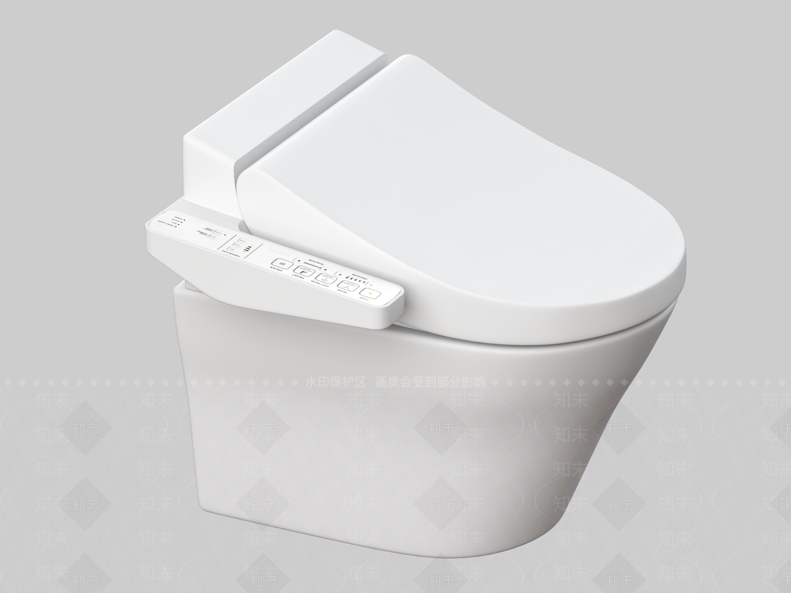 马桶3D模型下载【ID:1156740073】