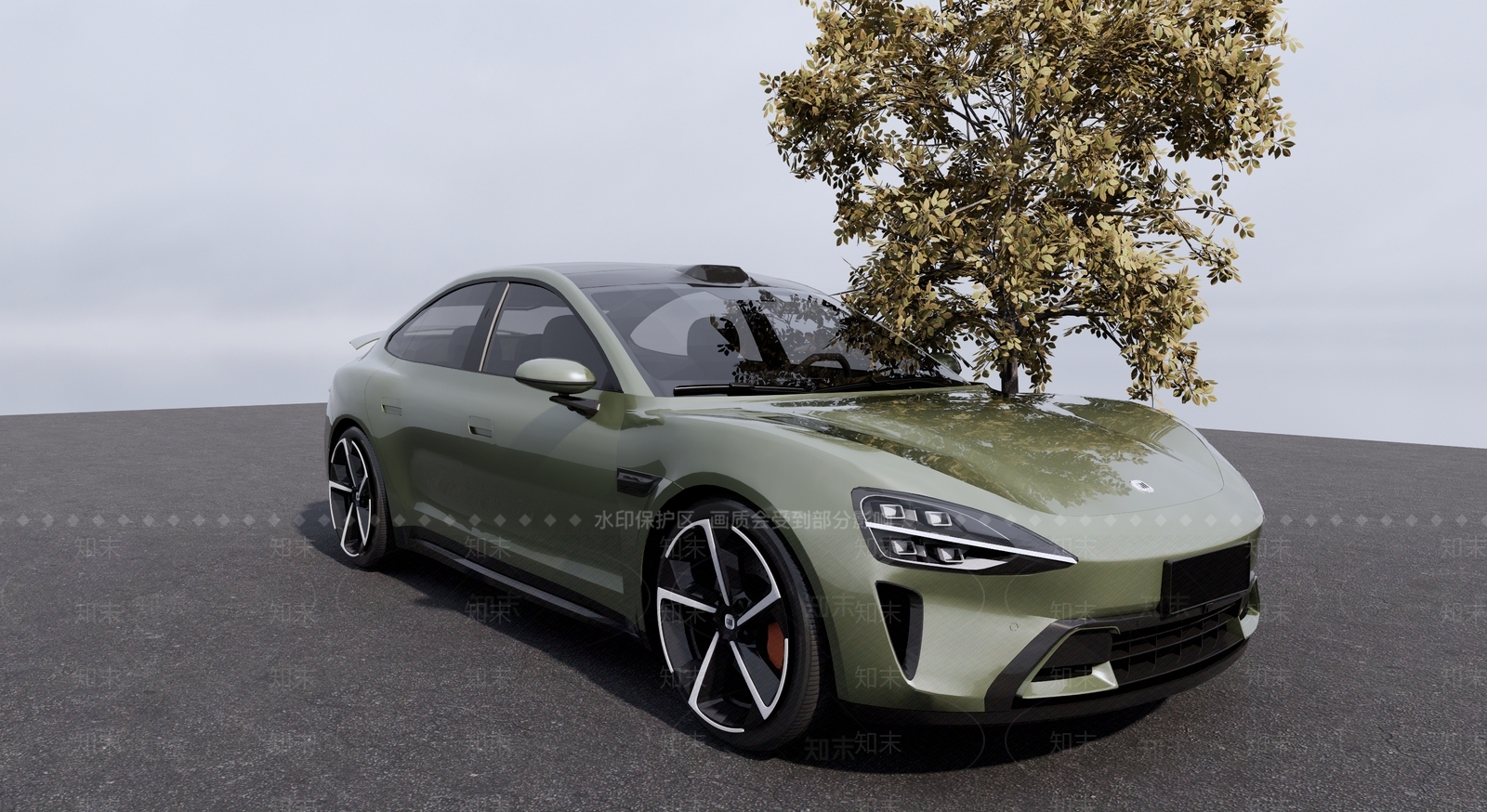 北京小米汽车SU模型下载【ID:1156749450】