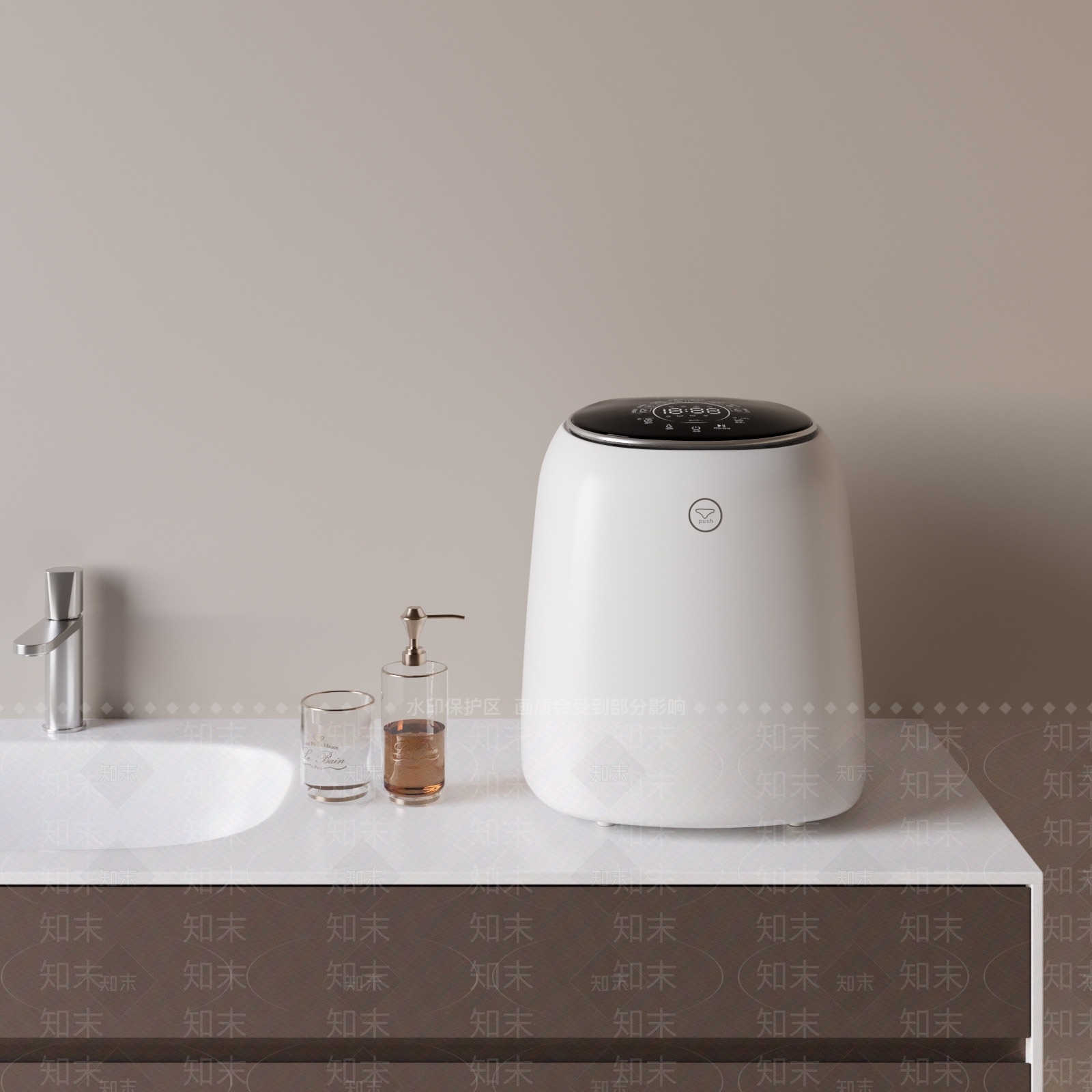 小吉迷你洗衣机SU模型下载【ID:1156763711】