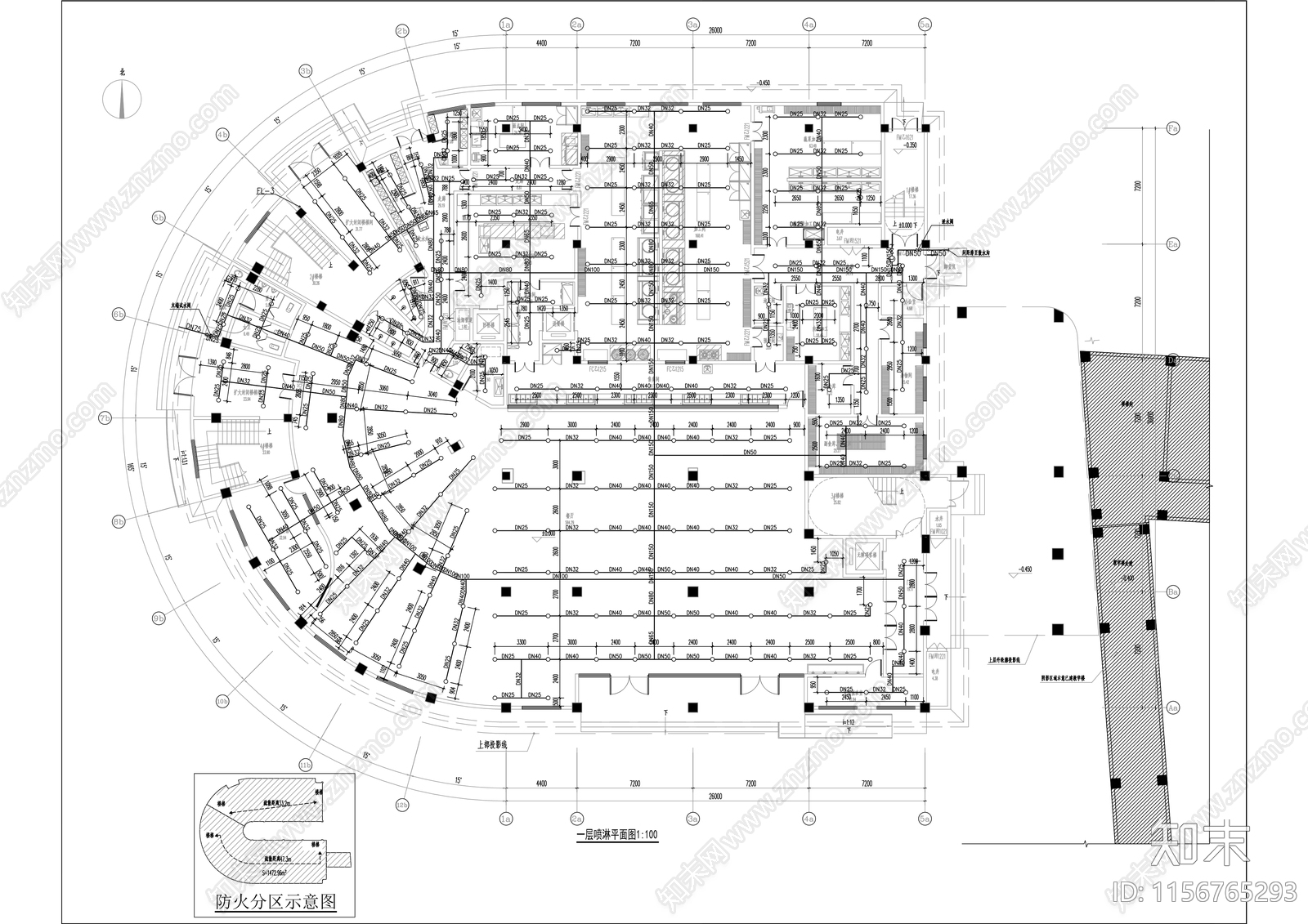 食堂学生公寓楼改扩建工程施工图下载【ID:1156765293】