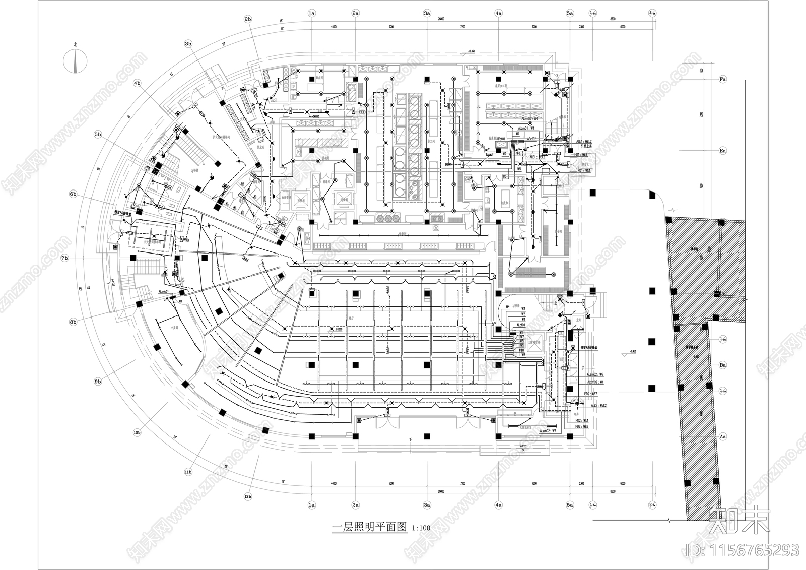 食堂学生公寓楼改扩建工程施工图下载【ID:1156765293】