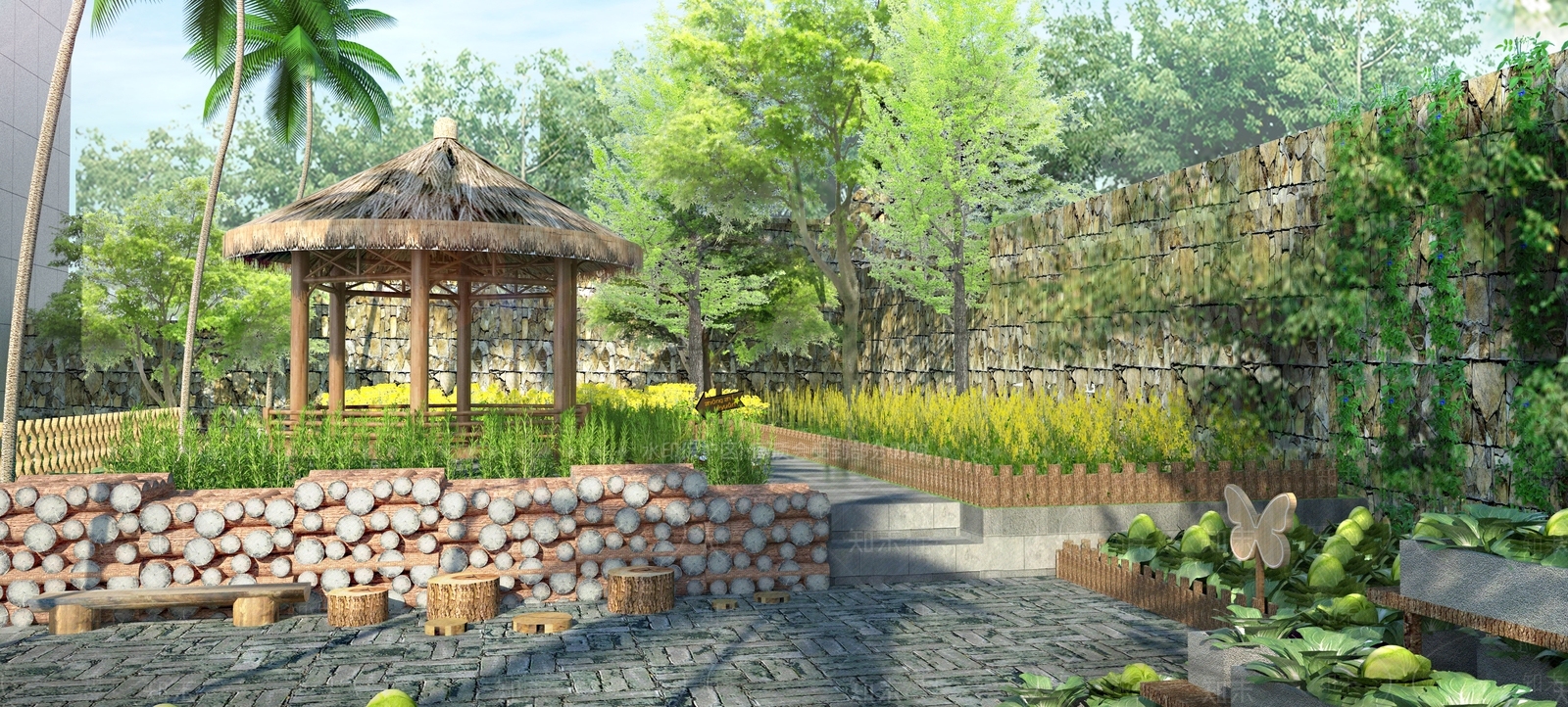 现代种植园SU模型下载【ID:1156772714】