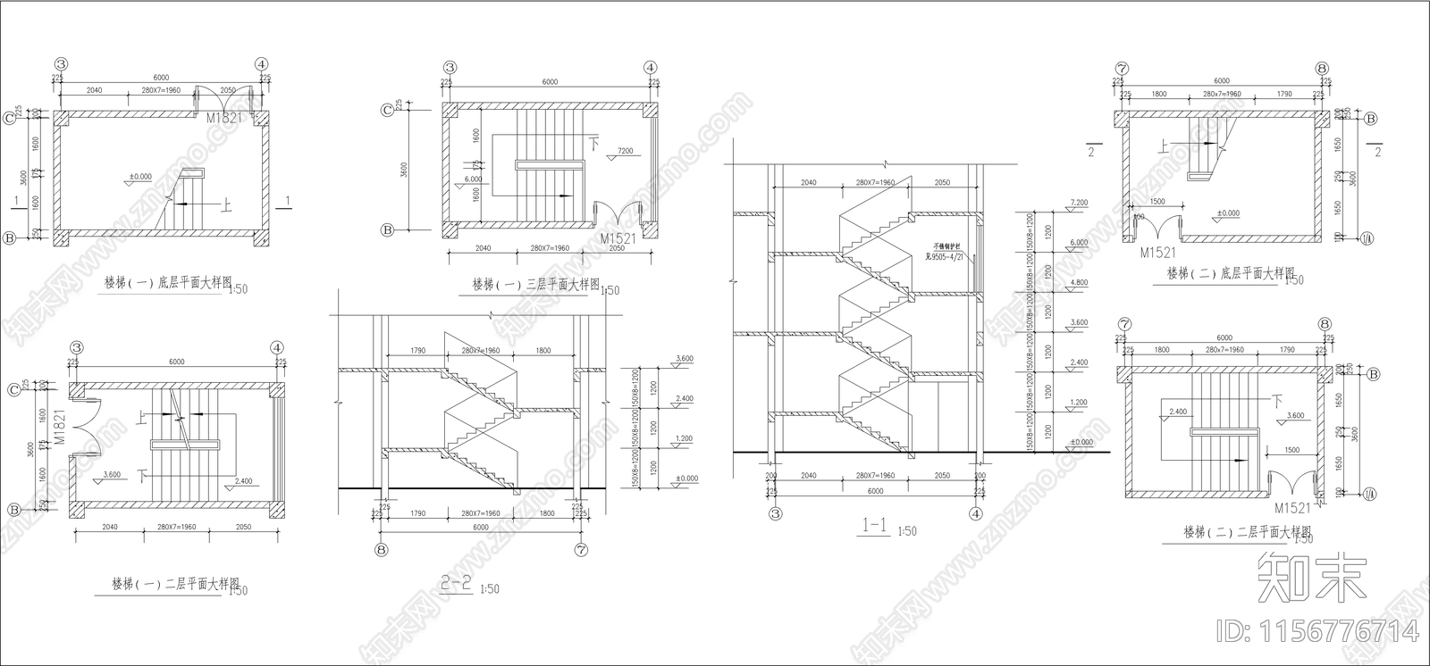 学校浴室建施图cad施工图下载【ID:1156776714】