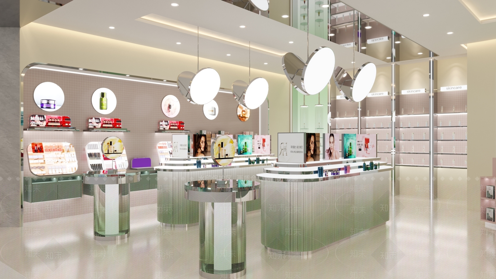 现代美妆店3D模型下载【ID:1156781195】