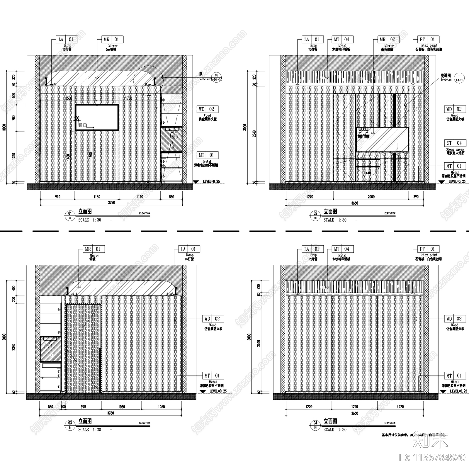 现代简约贵阳海底捞火锅汇金星力城店室内工装cad施工图下载【ID:1156784820】