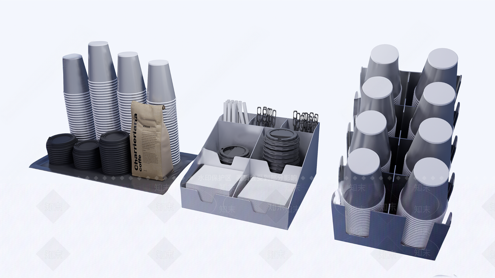 餐具3D模型下载【ID:1156796072】