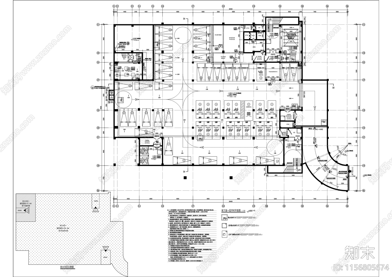 工业学校新建实训楼教学楼建筑cad施工图下载【ID:1156805674】