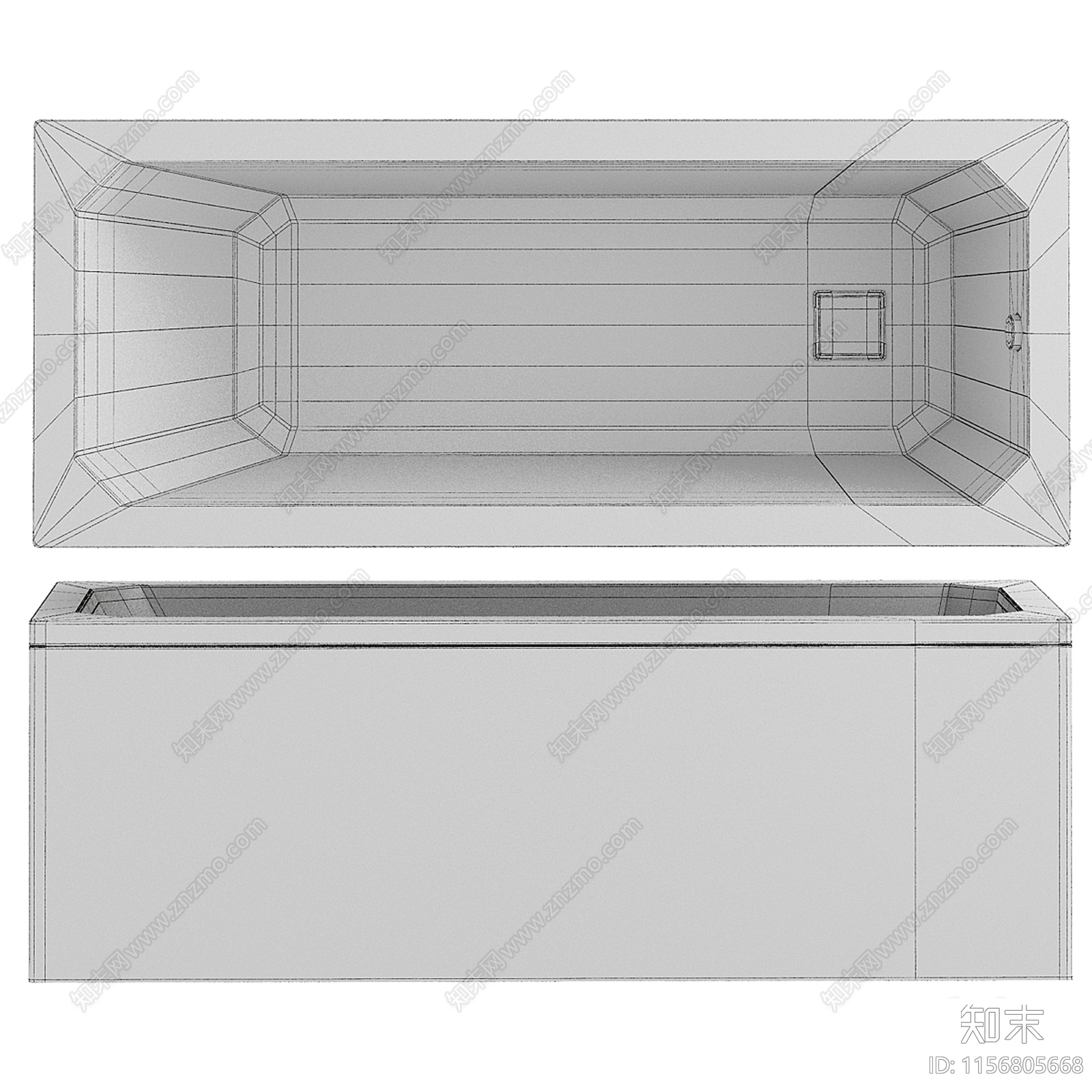 浴缸3D模型下载【ID:1156805668】