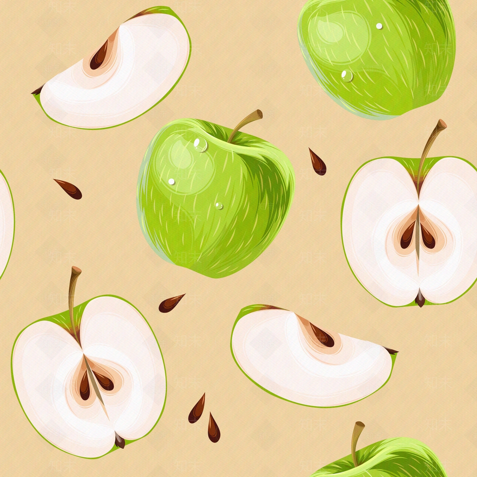 无缝水果壁纸贴图下载【ID:1156813439】