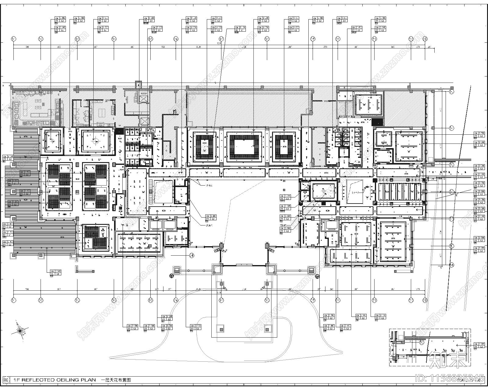 养老社区会所5号cad施工图下载【ID:1156835345】