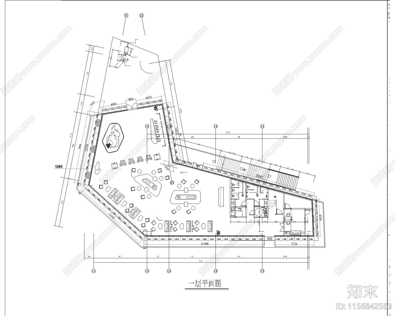 幕墙结构cad施工图下载【ID:1156842563】