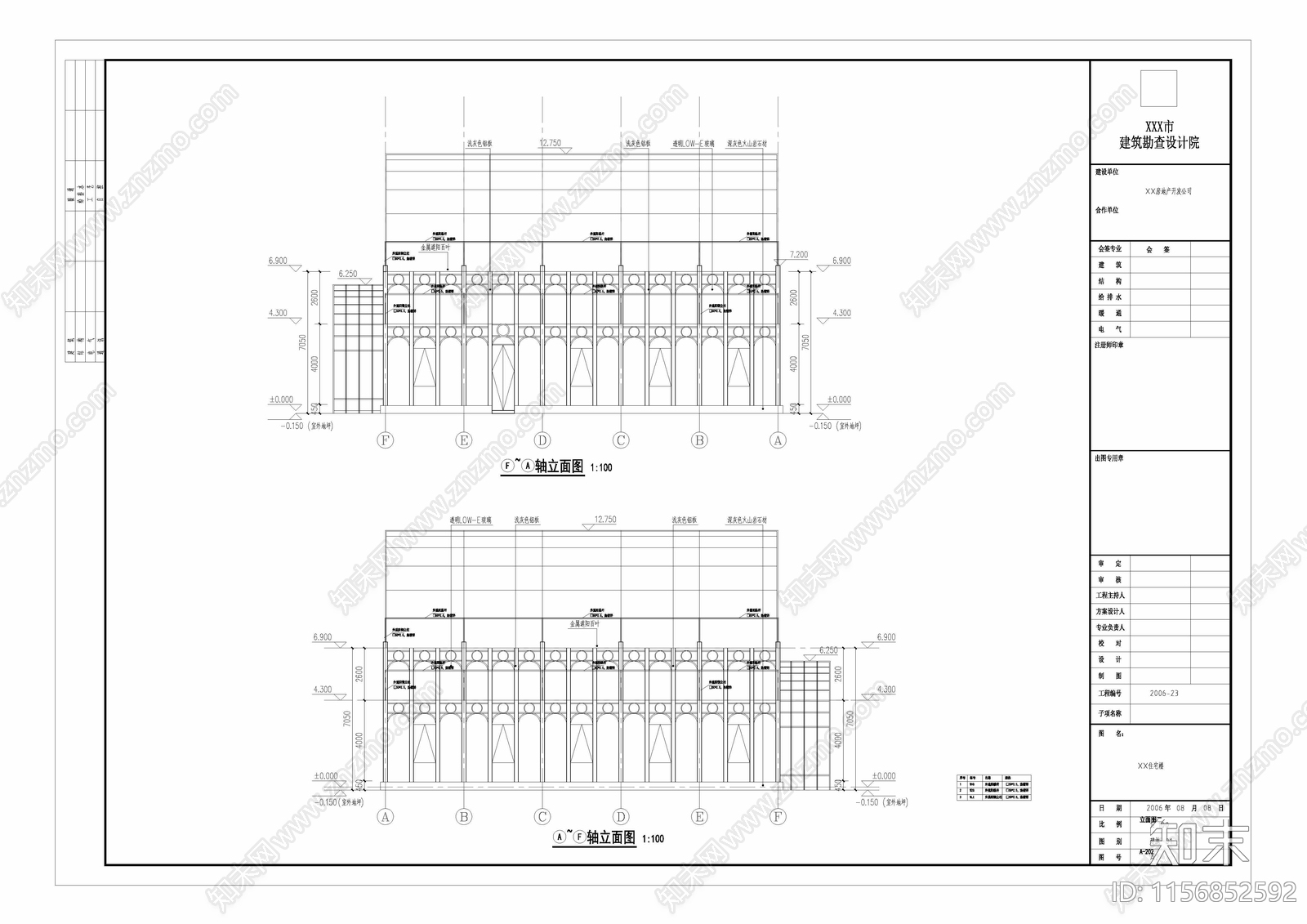 温室阳光房建筑cad施工图下载【ID:1156852592】