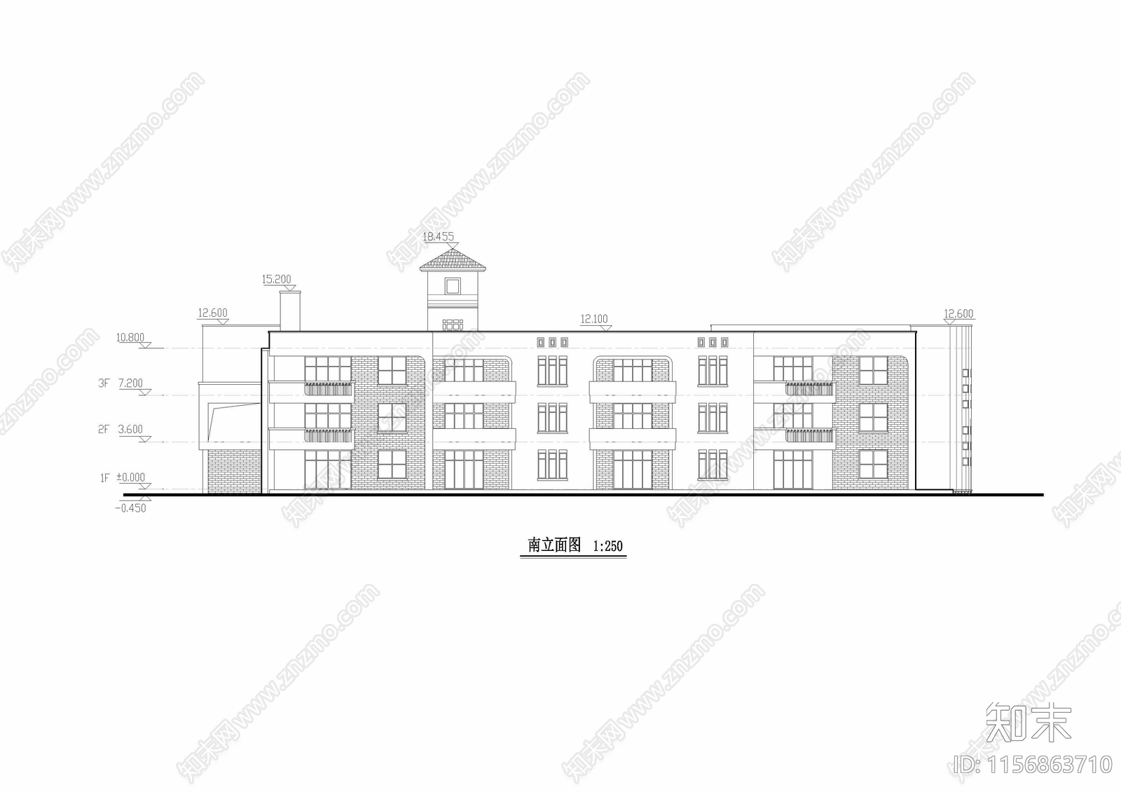 幼儿园cad施工图下载【ID:1156863710】