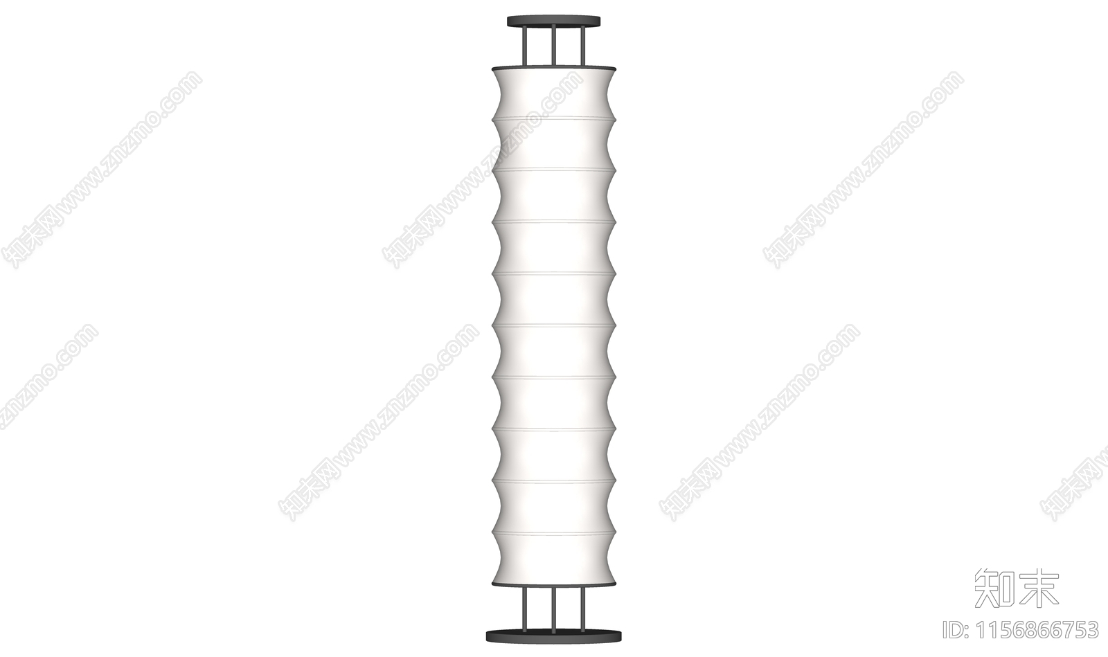 现代落地灯SU模型下载【ID:1156866753】