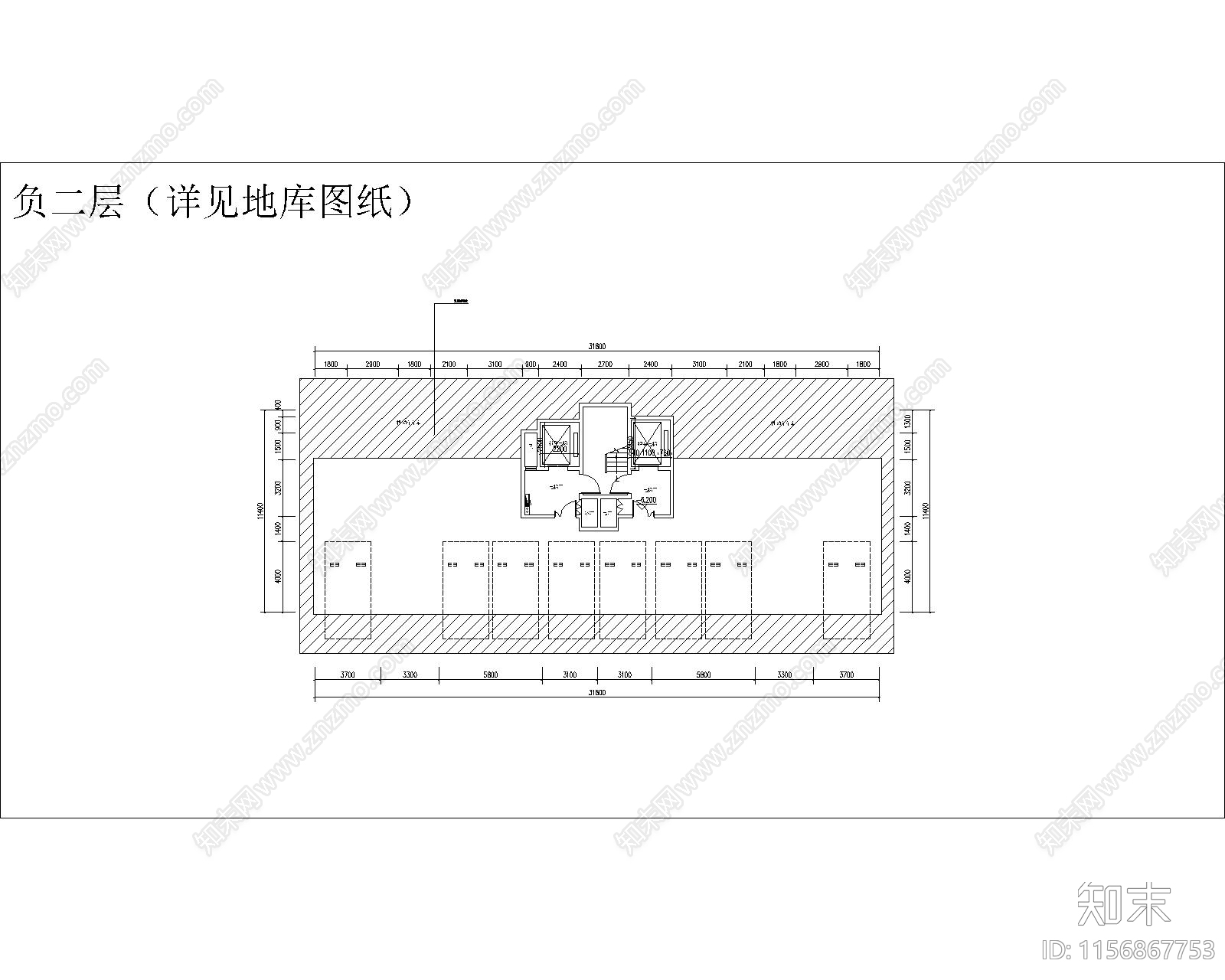175大面宽南北通洋房全套建筑平面施工图下载【ID:1156867753】
