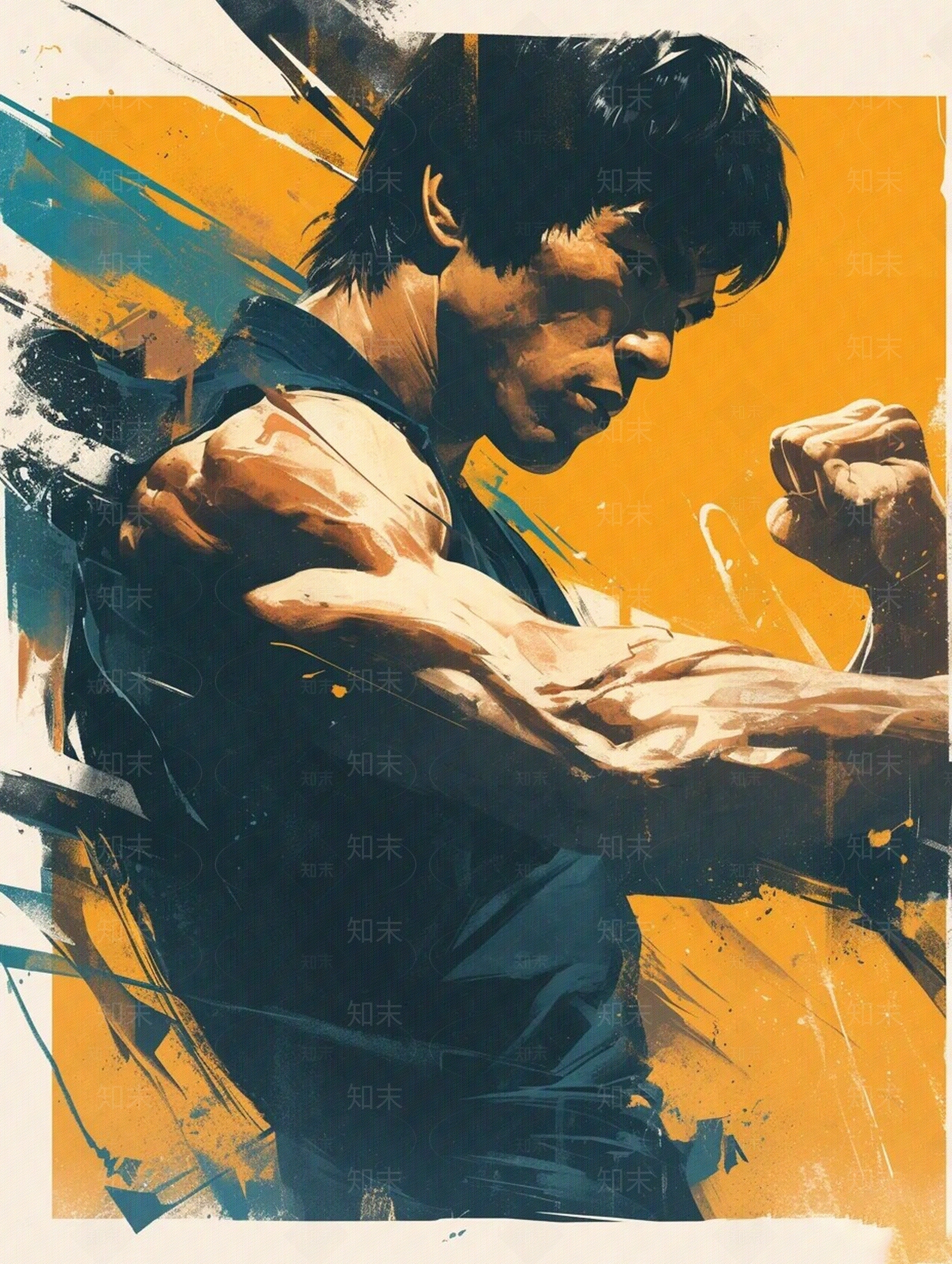 现代抽象人物装饰画贴图下载【ID:1156877736】