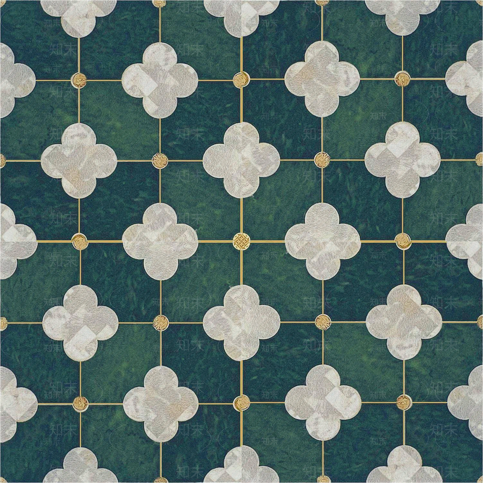 摩洛哥复古民族风彩色拼花花砖贴图下载【ID:1156879415】