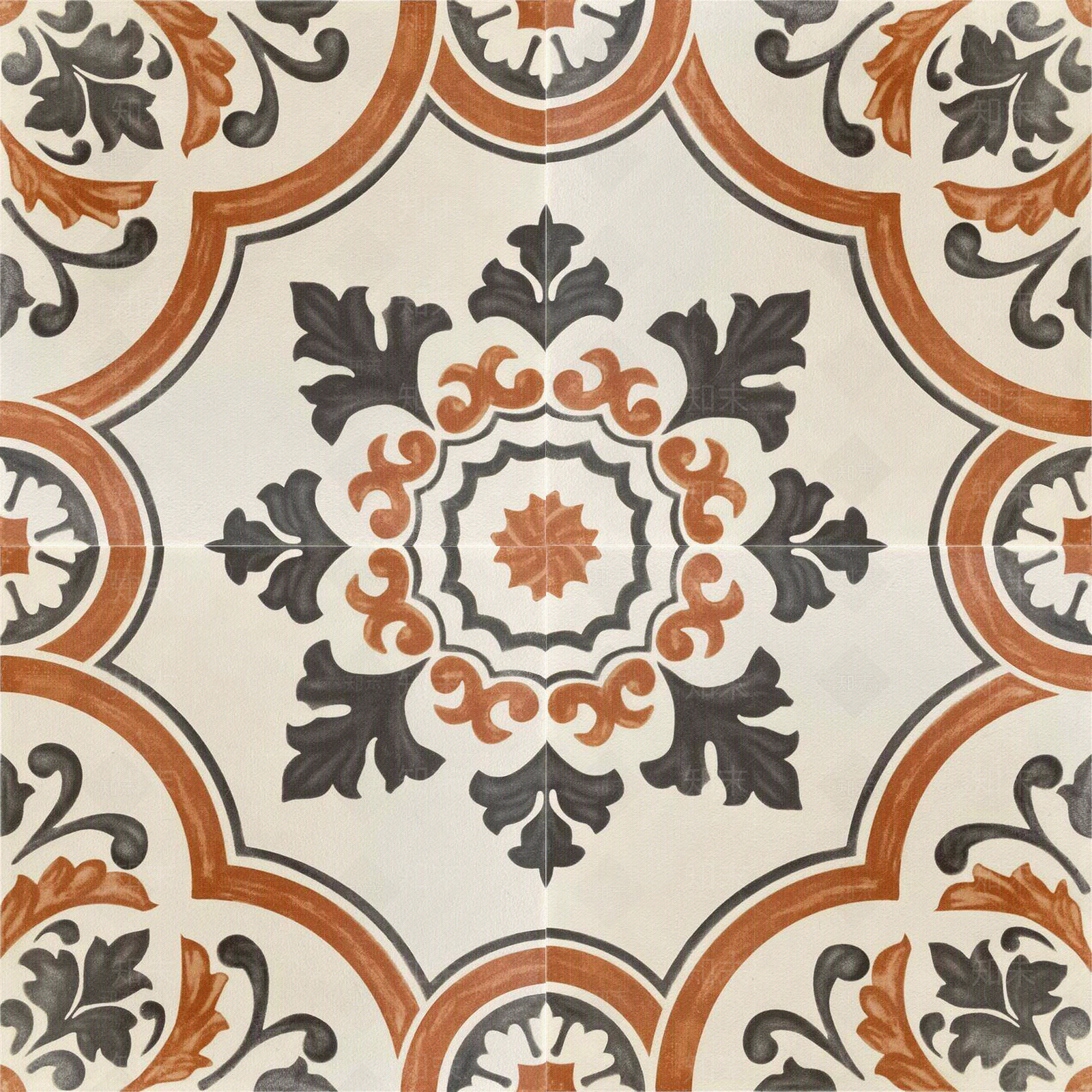 摩洛哥复古民族风彩色拼花花砖贴图下载【ID:1156881873】