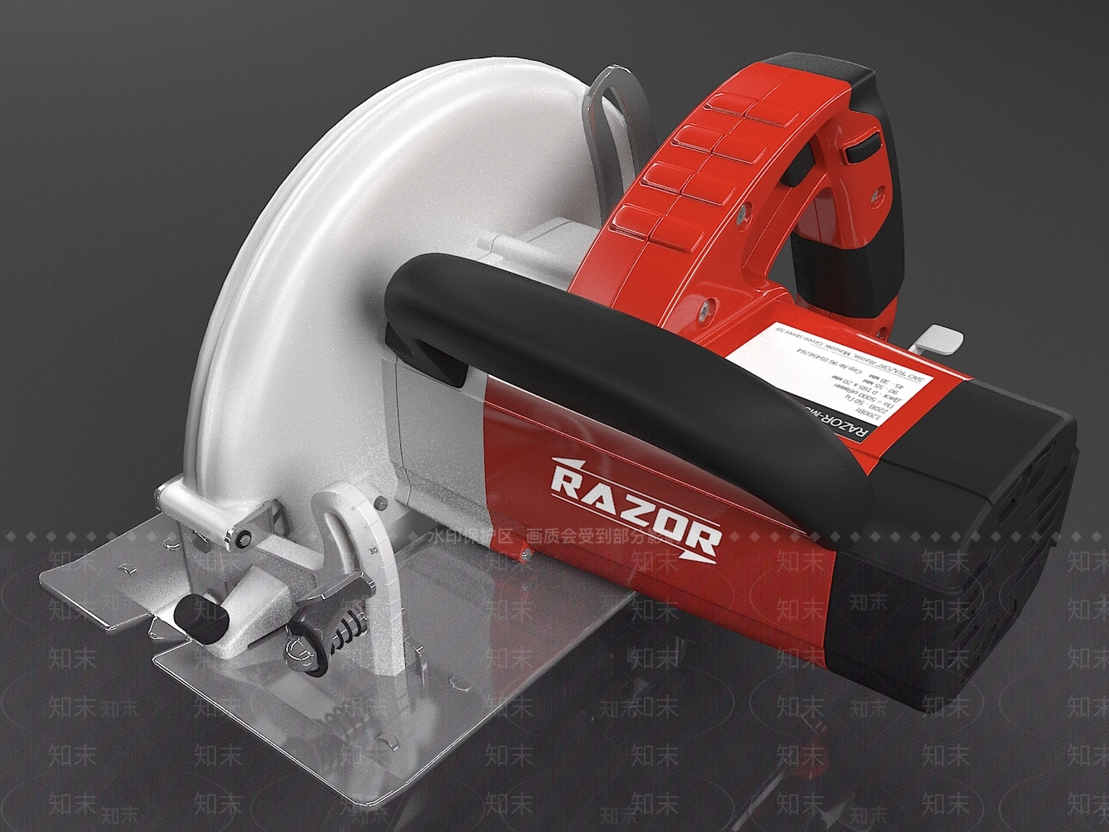 现代切割机3D模型下载【ID:1156887075】